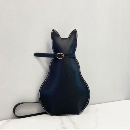 DIY Cat Chest Bag - Leather Crossbody Purse Material Kit