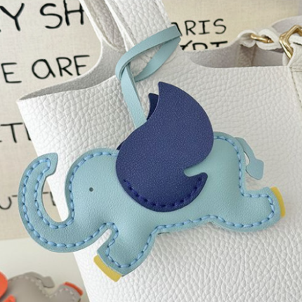 DIY Dumbo Bag Charm - Hand Sewn Car Keychain Gift